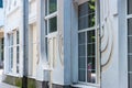 KHMELNITSKY, UKRAINE - JULY 29, 2017: The facade of the School o